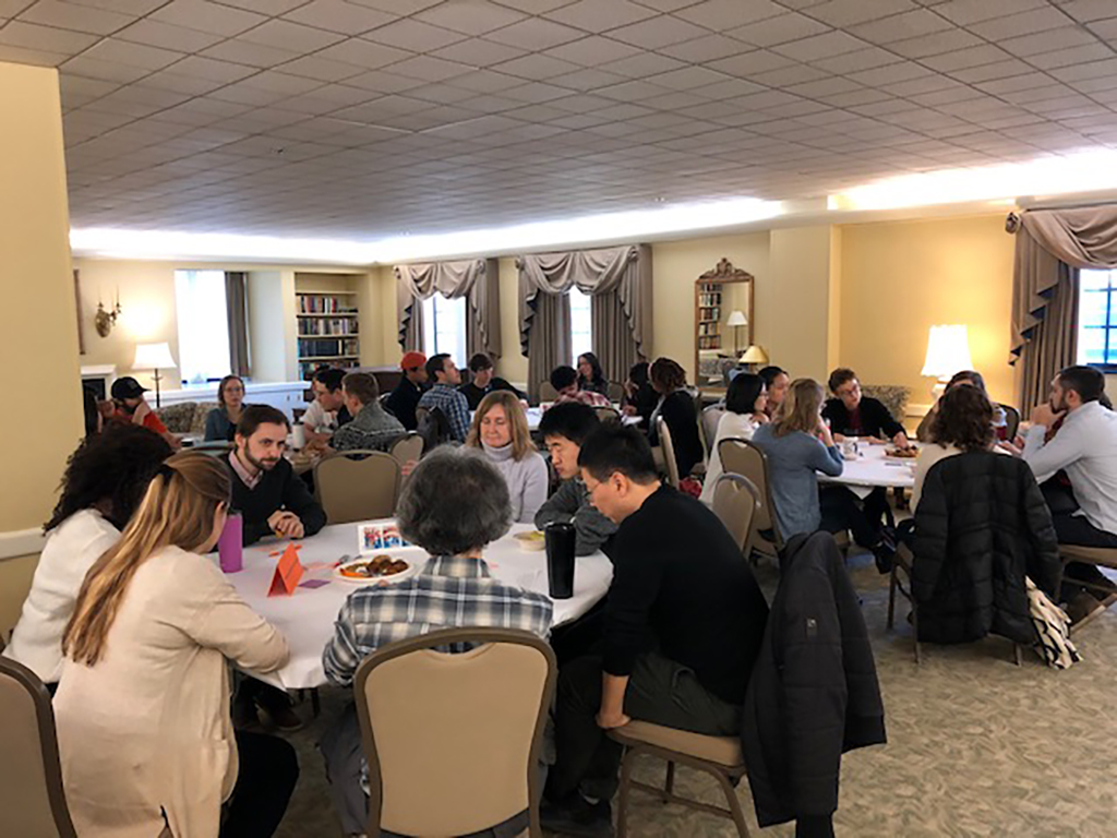 People enjoying our World Café: Diversity, Equity, and Inclusion event